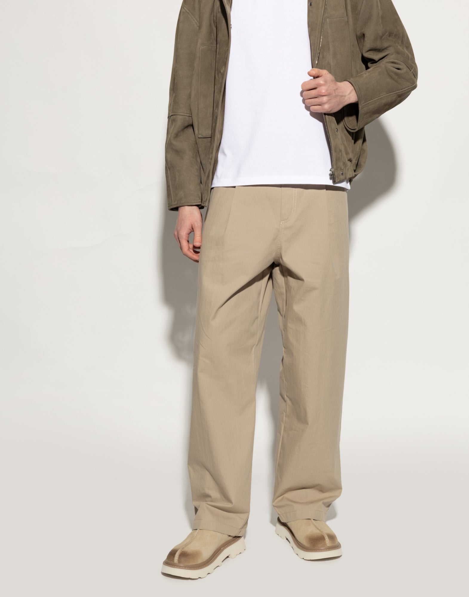 UGG Men's Suede Lug Clogs Loafers