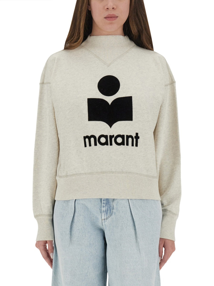 MARANT ÉTOILE Regular Fit Moby Sweatshirt - Size 36