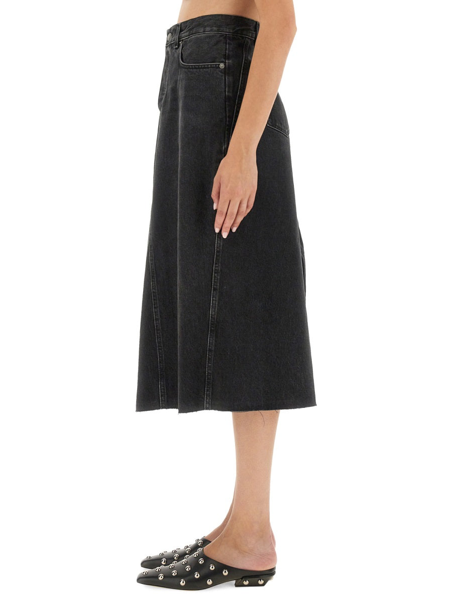 HAIKURE Chic Midi Skirt for Women - Size 26