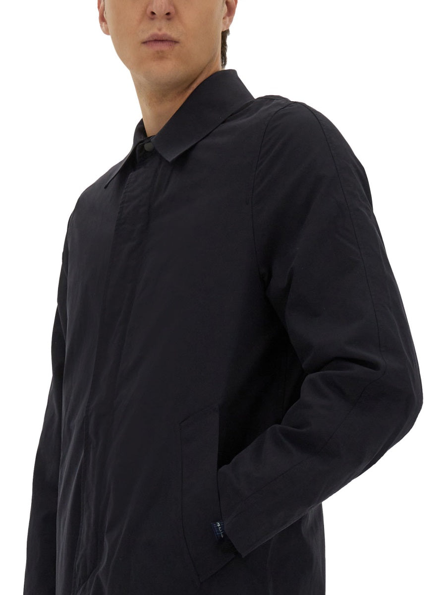 PS BY PAUL SMITH Lightweight Waterproof Trench Coat - Size L