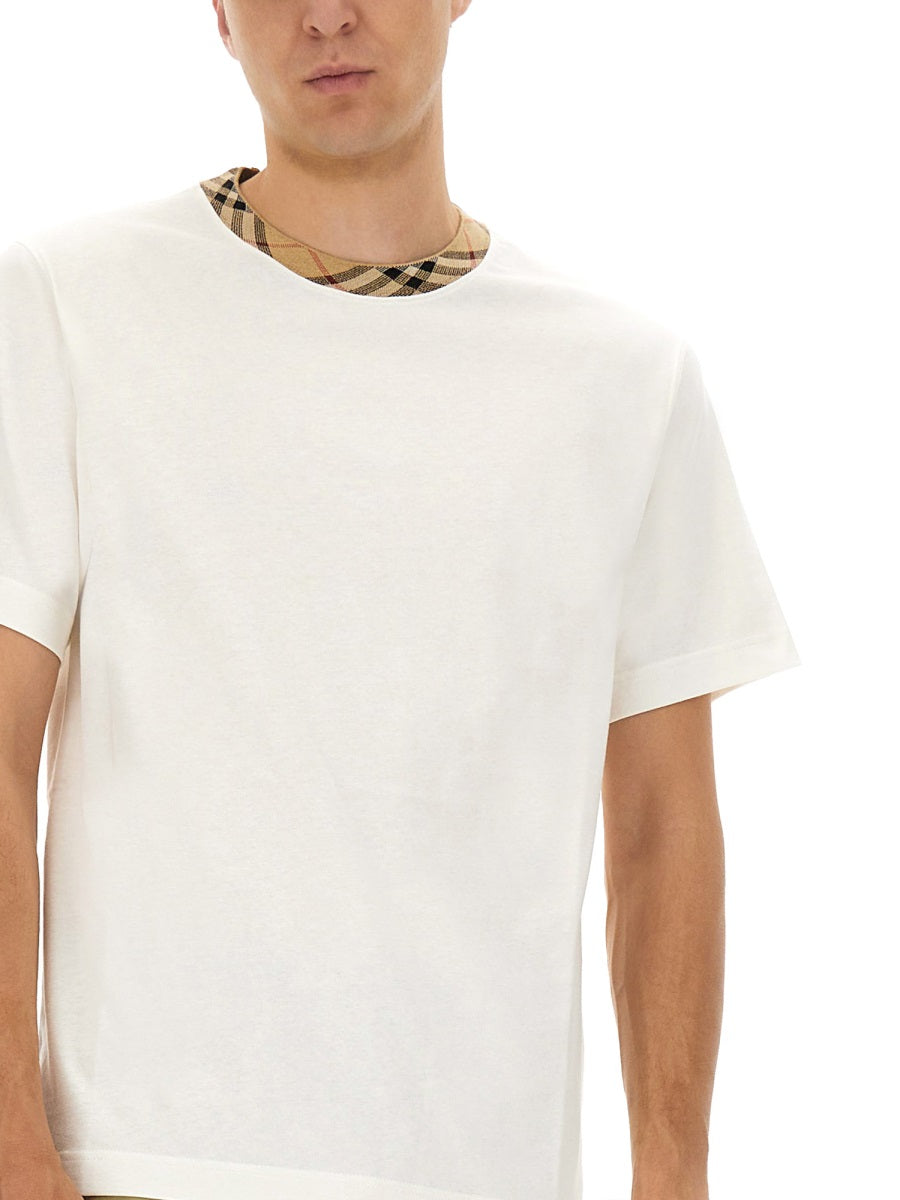 BURBERRY Classic Cotton T-Shirt for Men - FW25 Edition