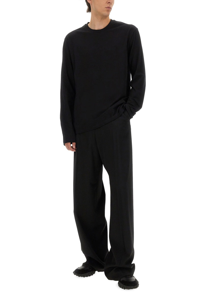 JIL SANDER Men's Long-Sleeved T-Shirt - Size L