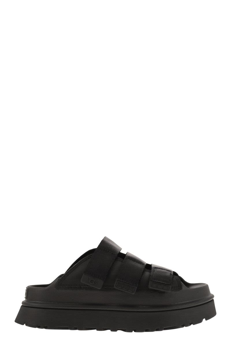 UGG Goldenglow Adjustable Strap Slippers