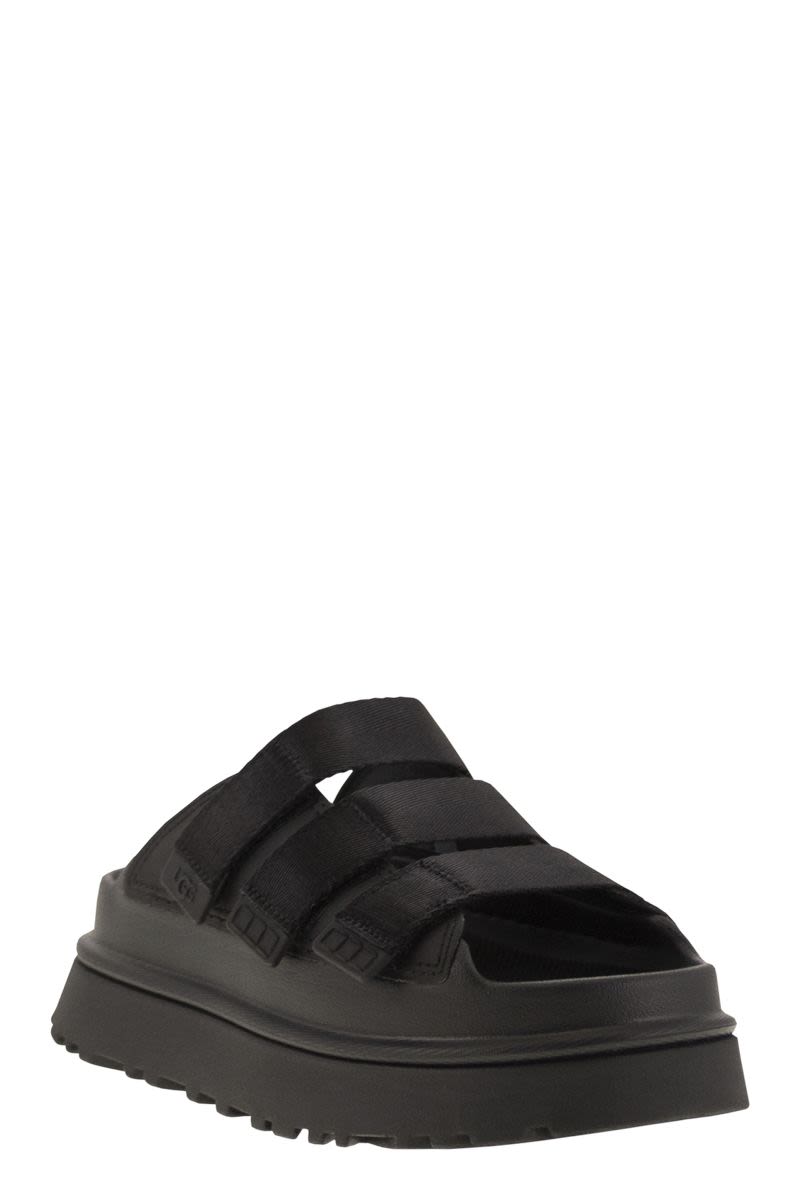 UGG Goldenglow Adjustable Strap Slippers