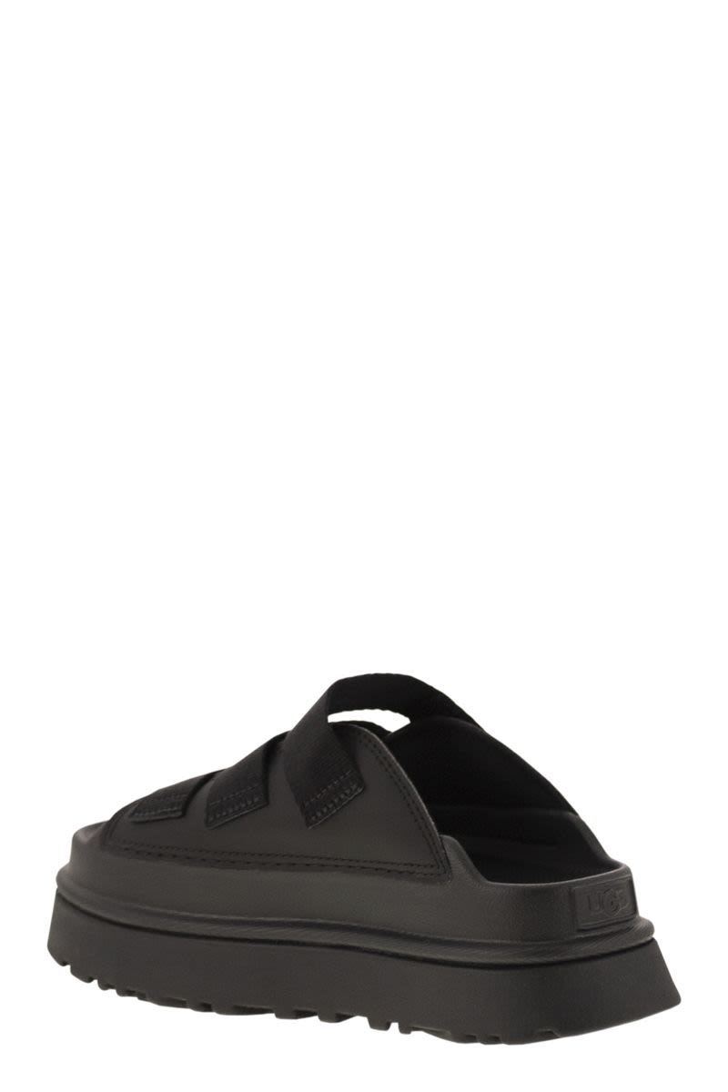 UGG Goldenglow Adjustable Strap Slippers