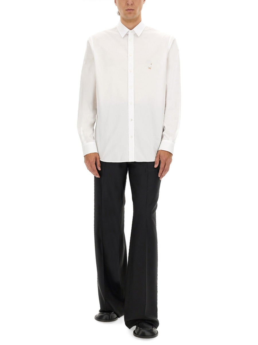 MOSCHINO COUTURE Classic Fit Button-Up Shirt for Men
