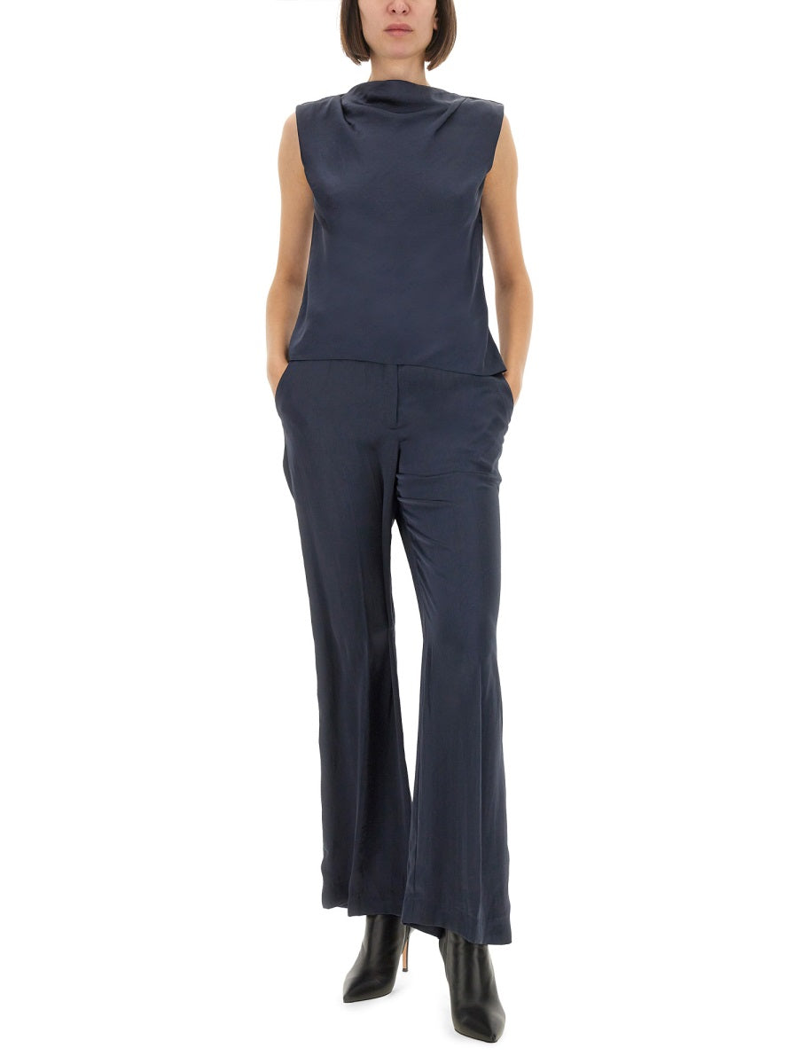 THEORY Satin Mini Top