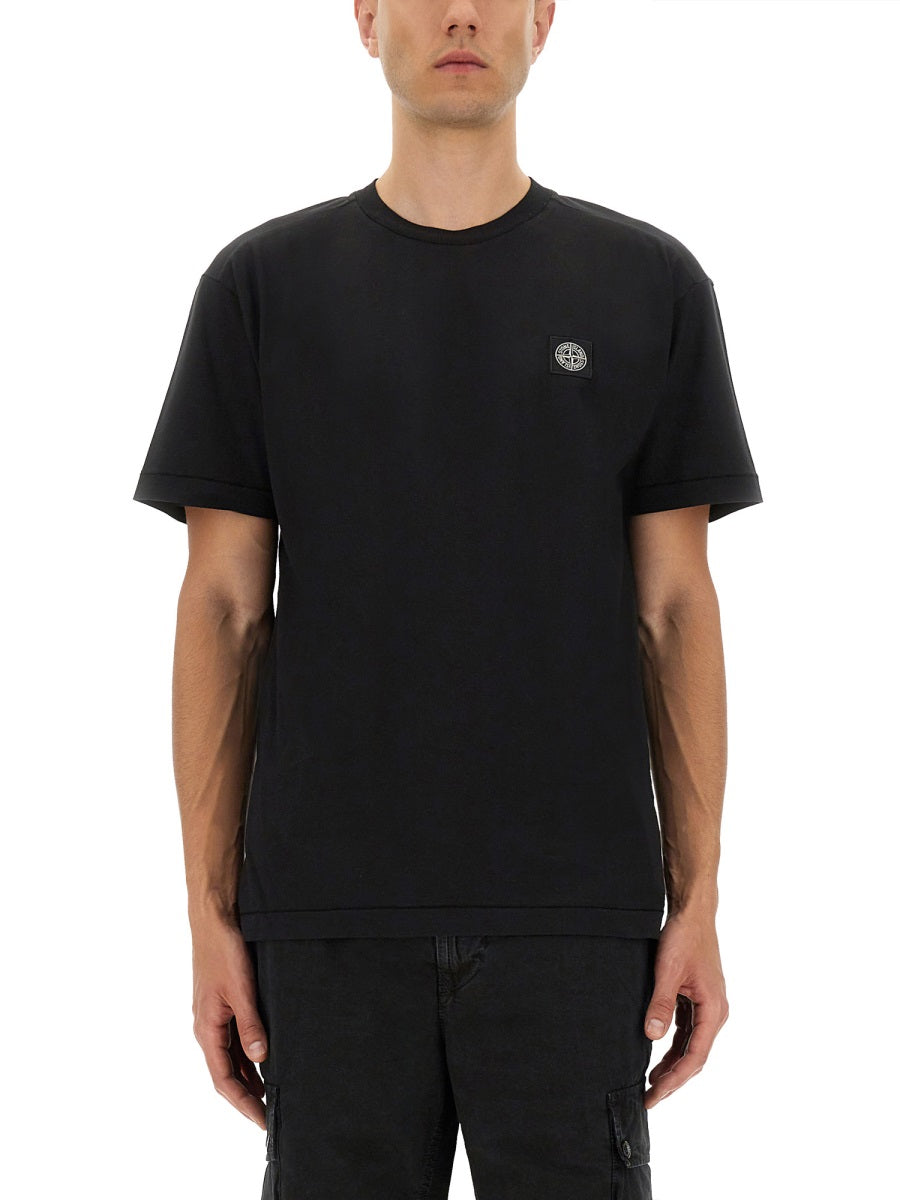 STONE ISLAND Slim Fit T-Shirt for Men - Size L