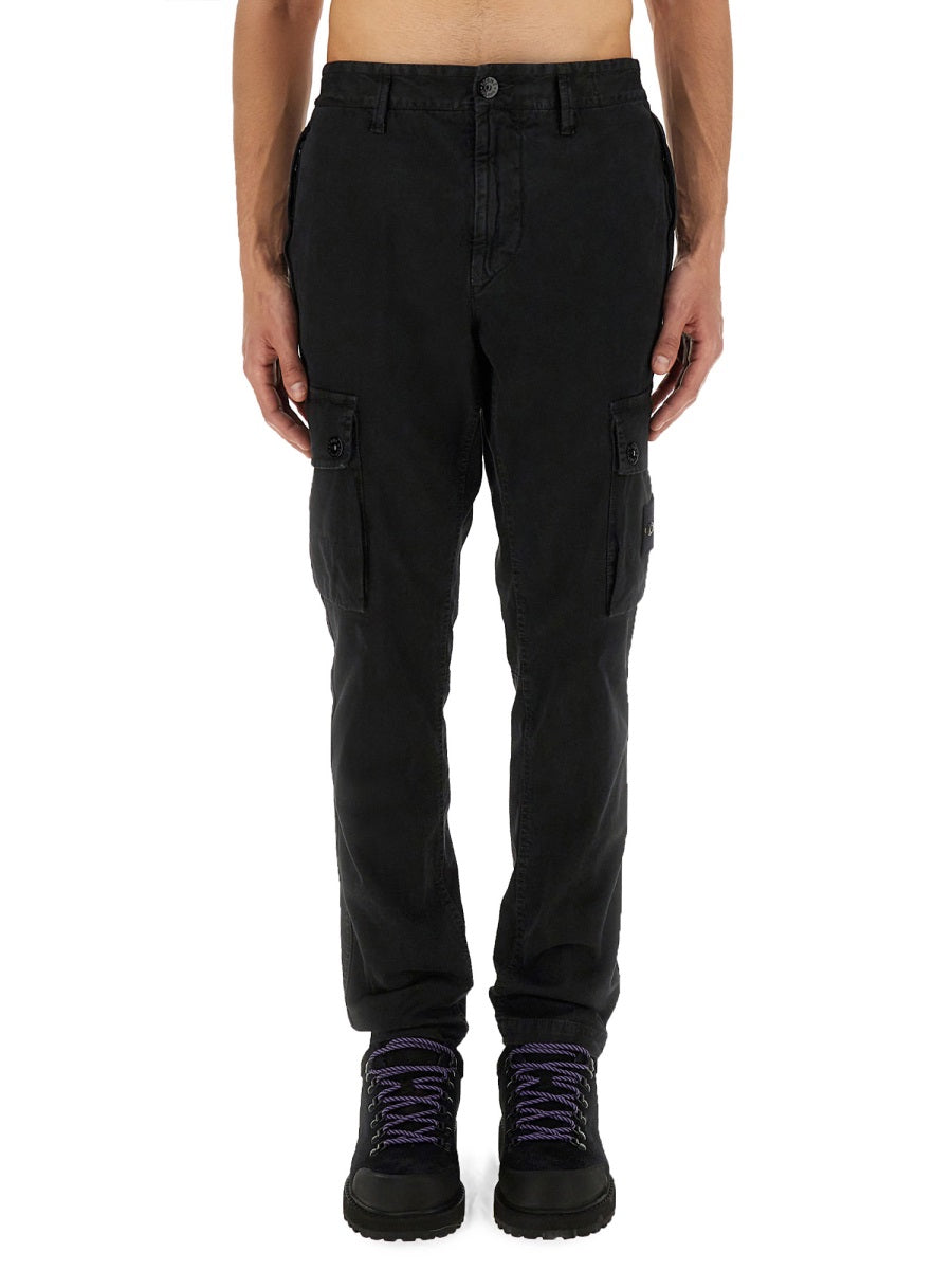 STONE ISLAND Essential Cotton Trousers for Men