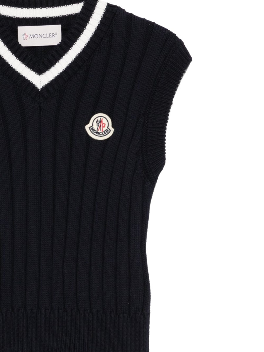 MONCLER Mini Cotton Shirt for Boys - Spring Summer 2025