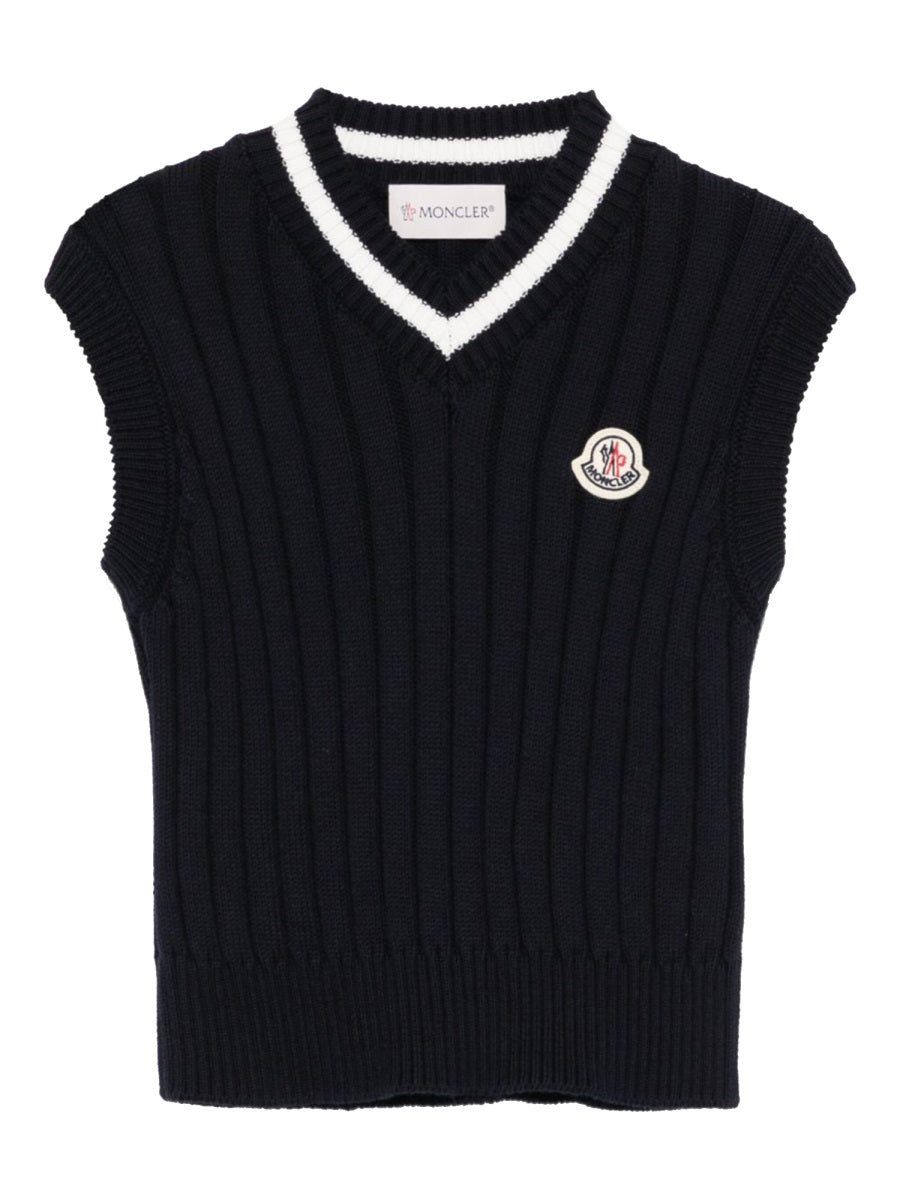 MONCLER Mini Cotton Shirt for Boys - Spring Summer 2025