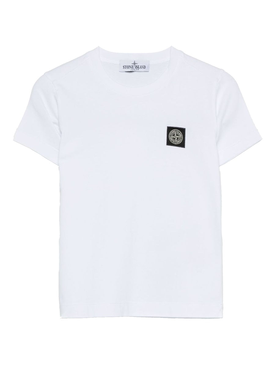 STONE ISLAND Unisex Mini T-Shirt with Logo