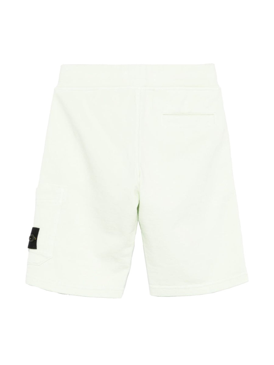 STONE ISLAND Unisex Mini Sweatshirt Shorts