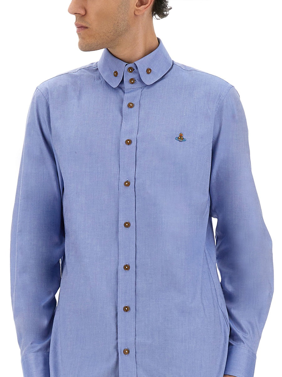 VIVIENNE WESTWOOD Classic Fit Men's Shirt - Size 48