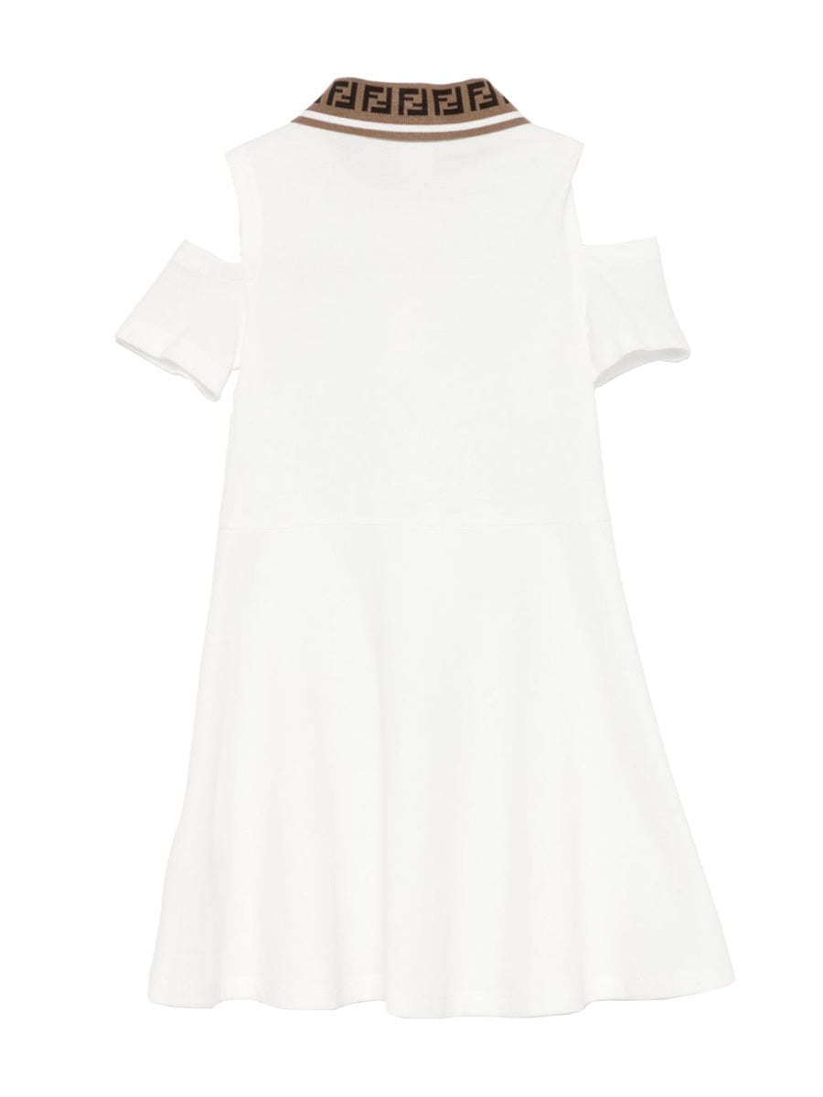 FENDI Girls' Mini Cotton Dress for SS25