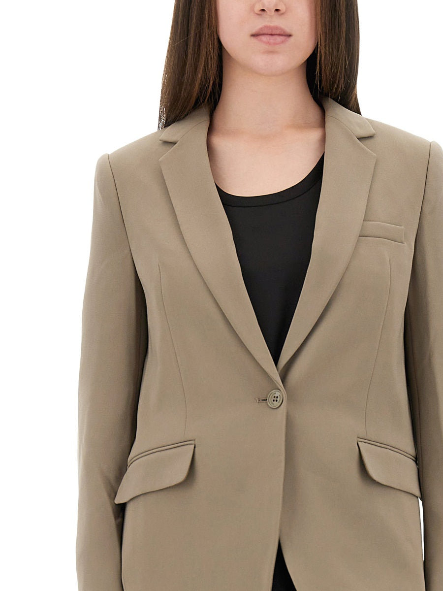 MICHAEL BY MICHAEL KORS Slim Fit Crepe Blazer - Size 2