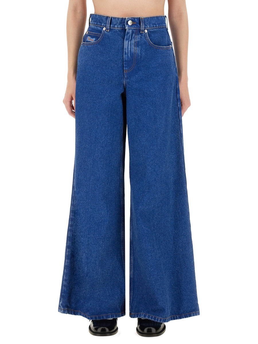 MARNI Wide Leg Denim Jeans - Size 40 IT
