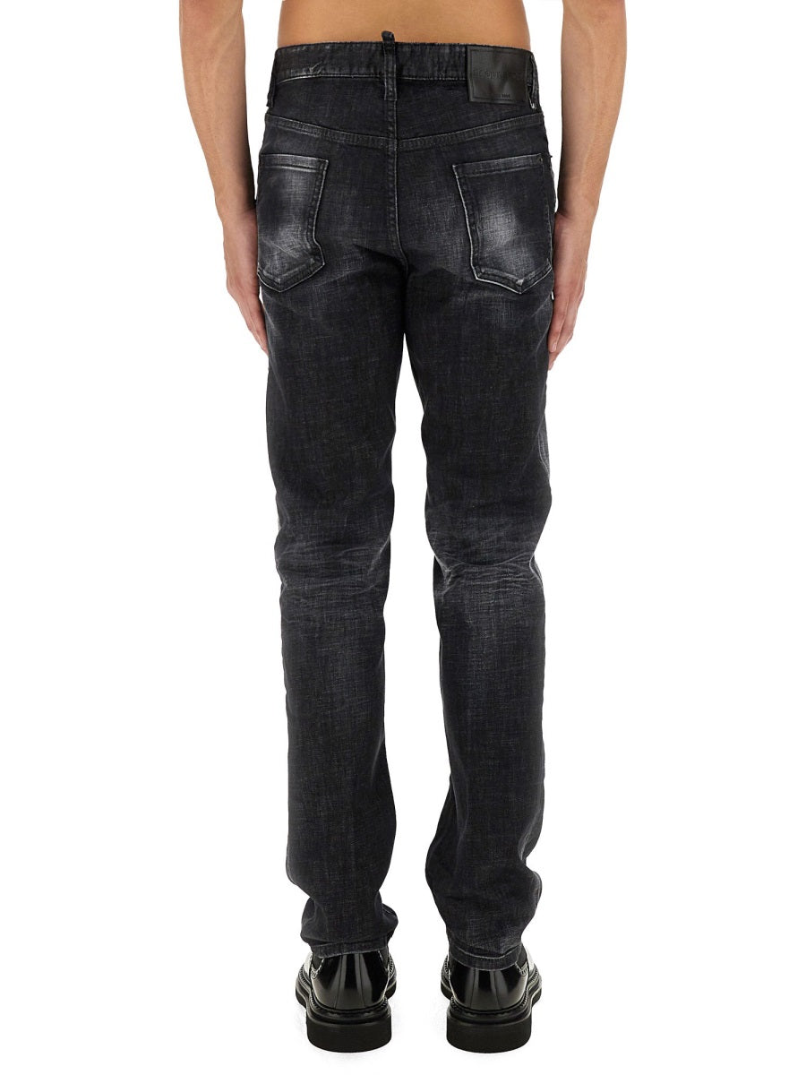 DSQUARED2 Men's Cotton Blend Jeans | FW25 Collection