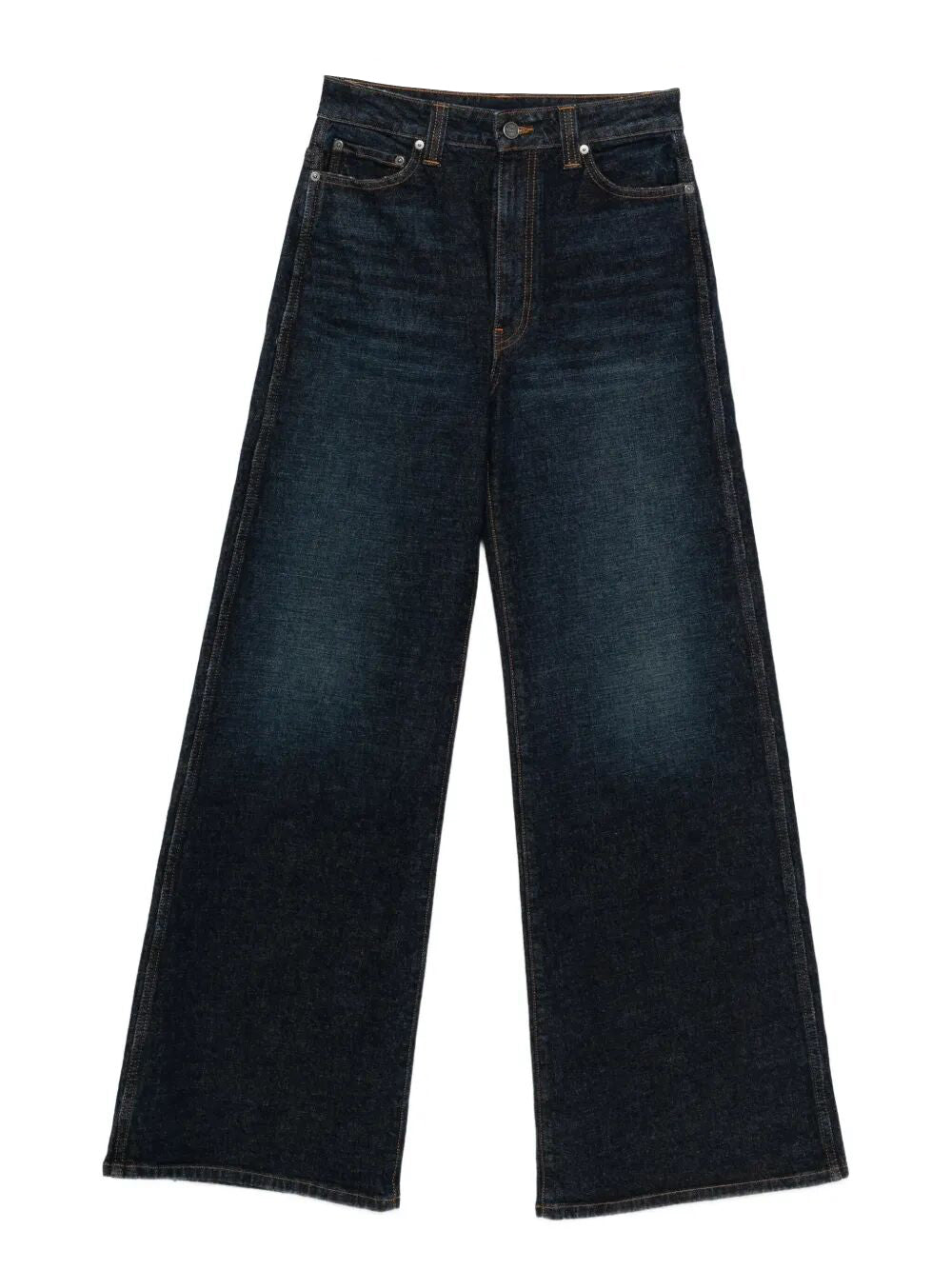 KHAITE Dane Wide-Leg Jeans - Effortless Elegance in Fresh Style
