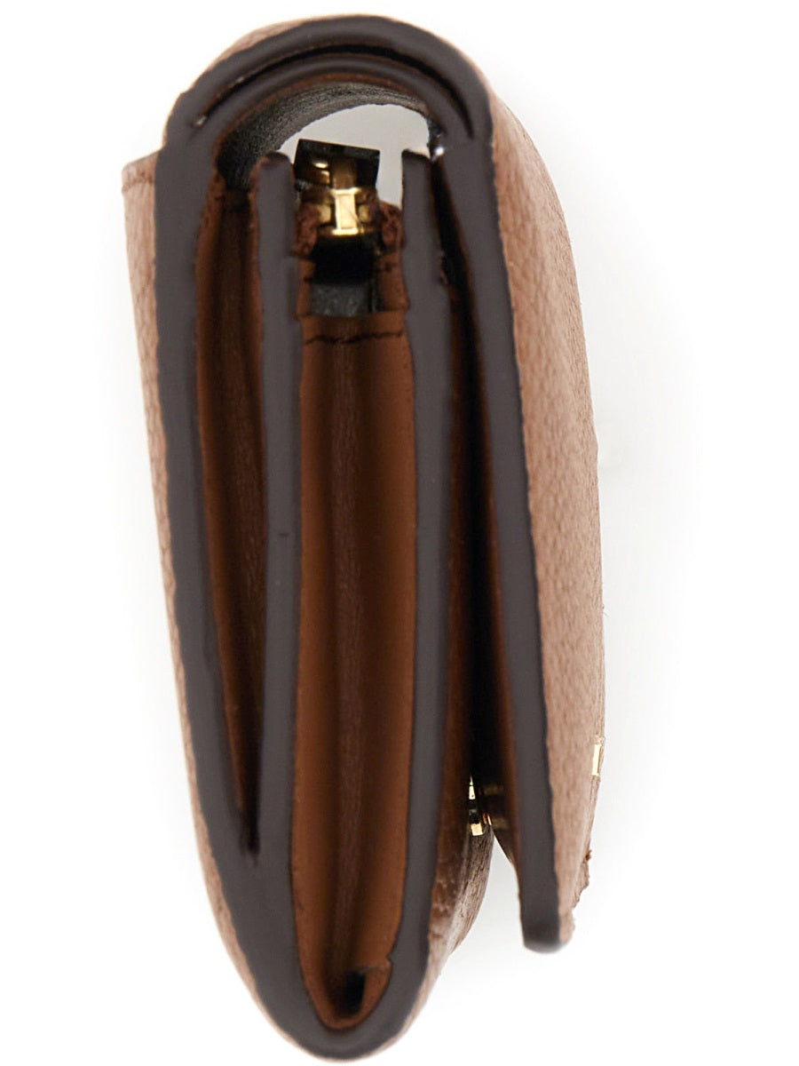 MICHAEL BY MICHAEL KORS Leather Wallet for Women - Mini Chic Design