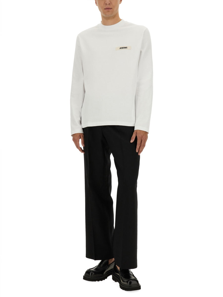 JACQUEMUS Long-Sleeved T-Shirt - Size L