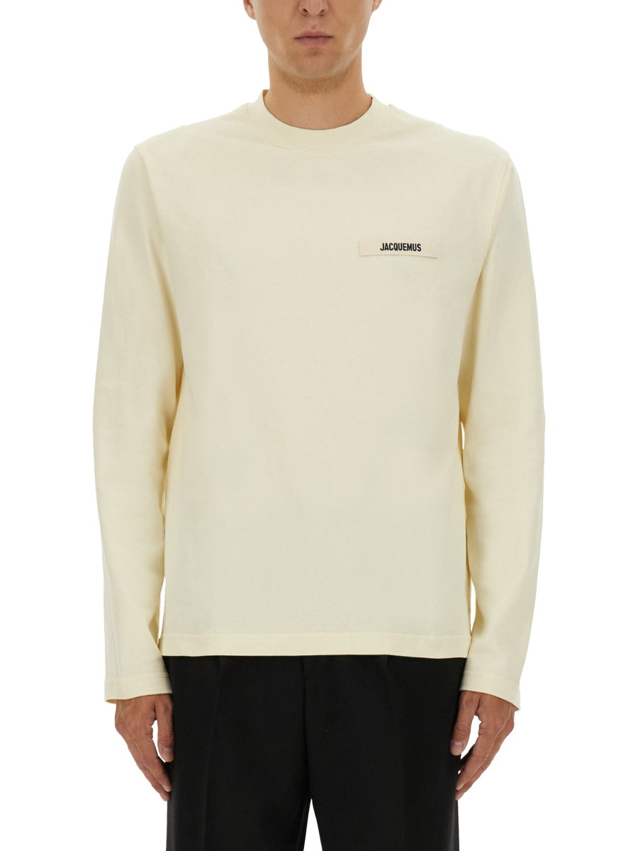 JACQUEMUS Long-Sleeved T-Shirt - Size L