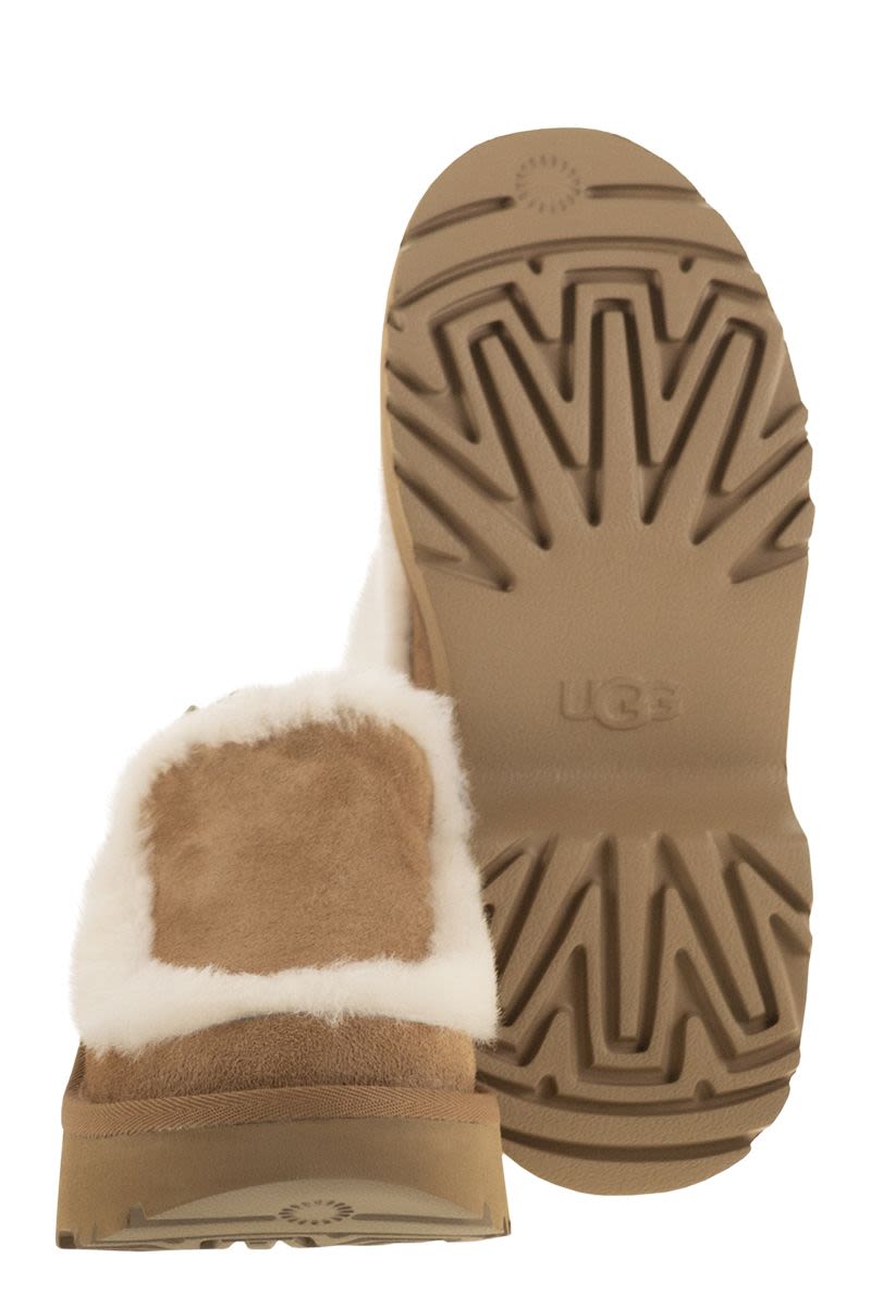 UGG Esmee Suede Slip-On Sandals with Adjustable Heel - Women