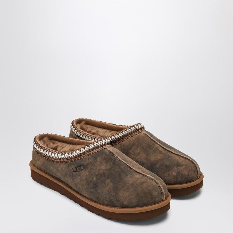 UGG Men's Suede Ciabatta Baxter Sandals