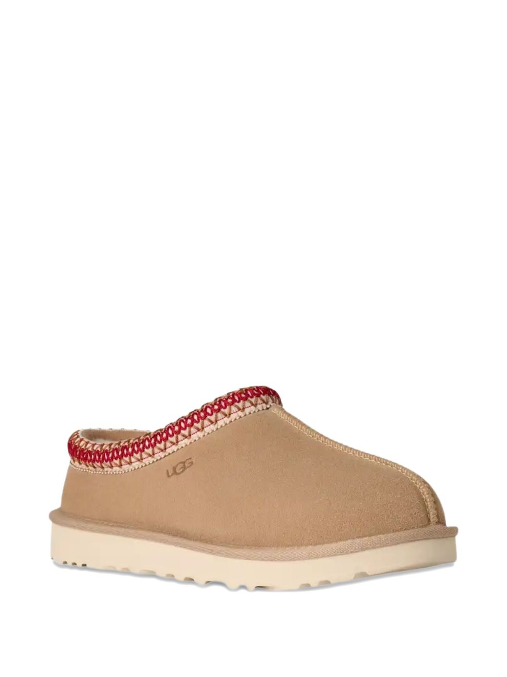 UGG Women's Suede Slippers with Plush Sheepskin Lining