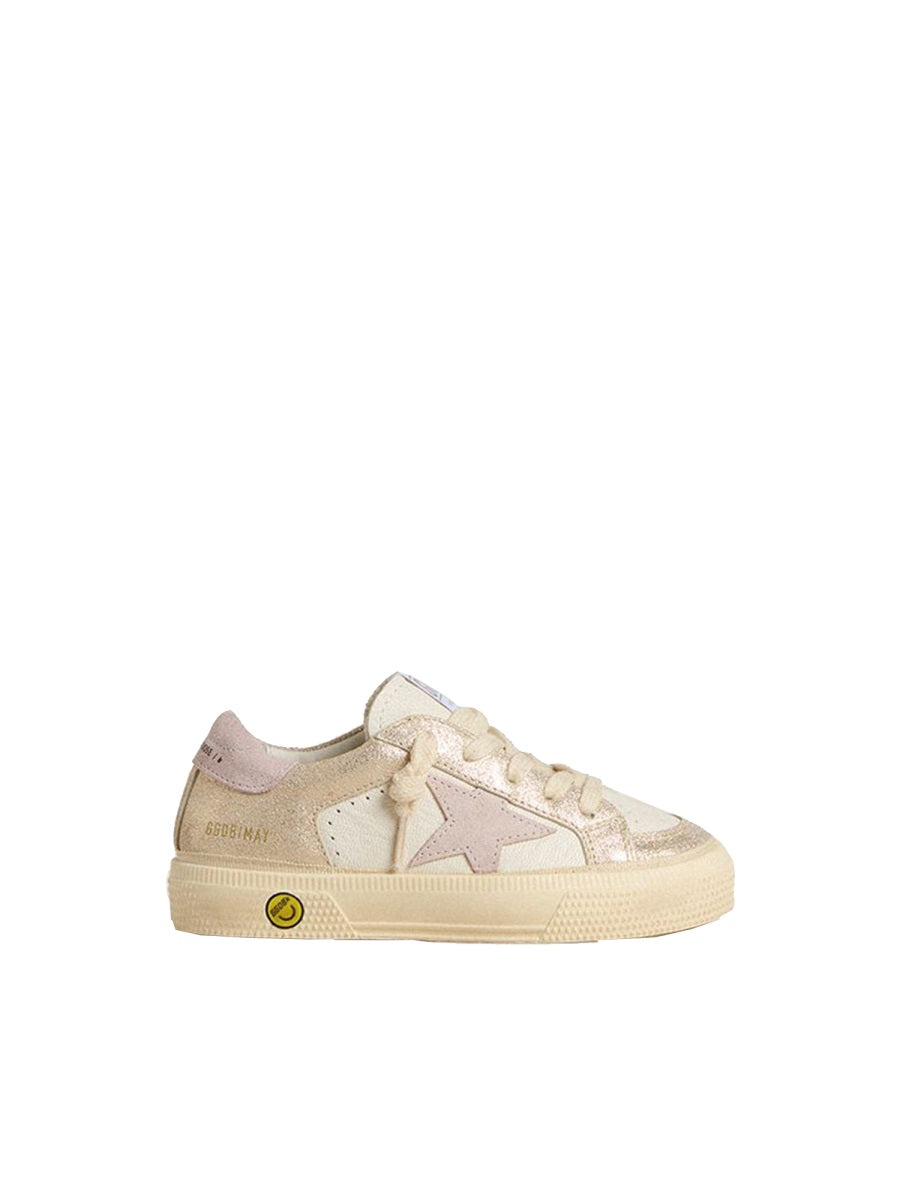 GOLDEN GOOSE Chic Leather Sneakers for Girls