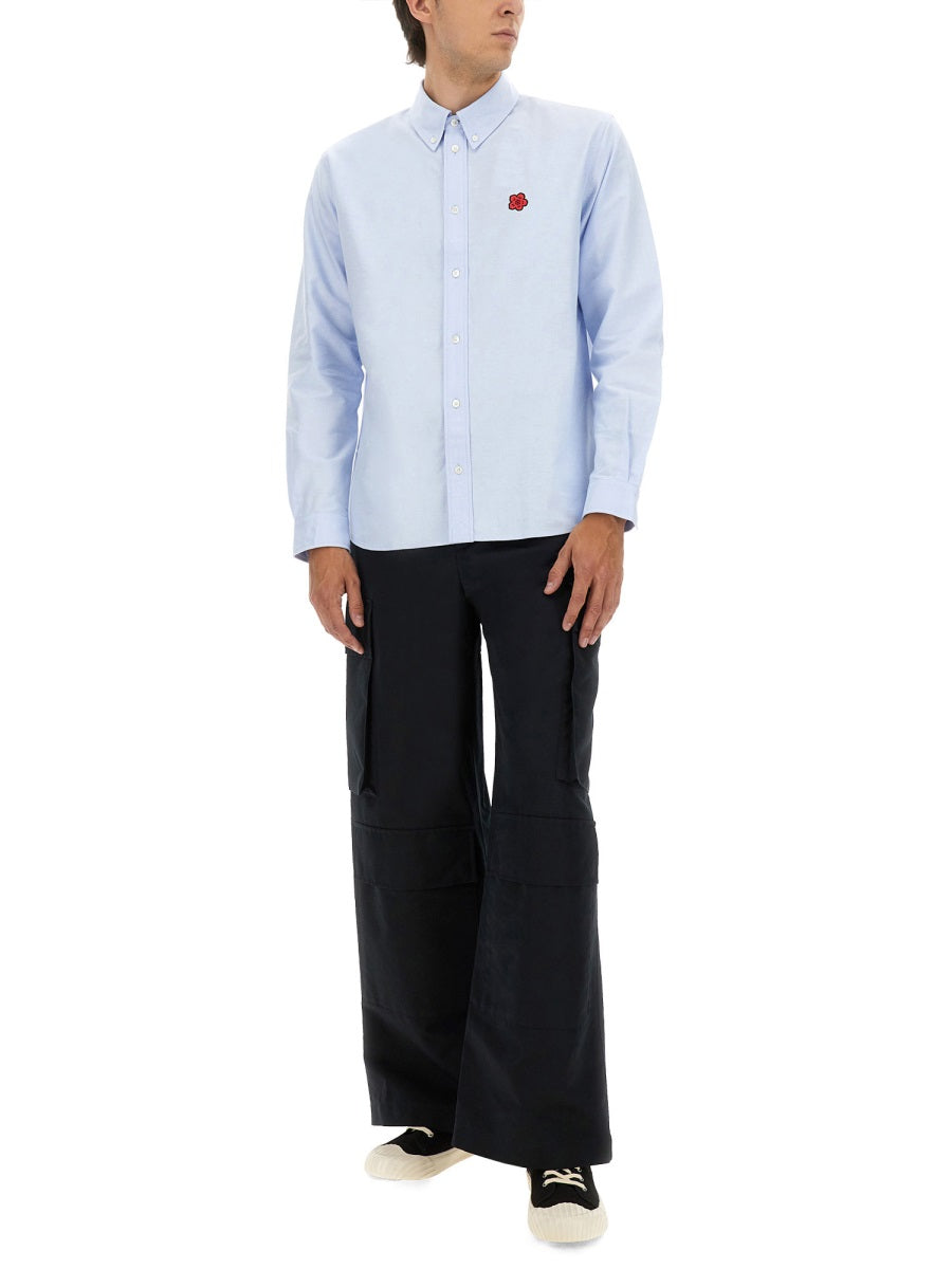 KENZO Premium Cotton Shirt for Men - FW25 Collection