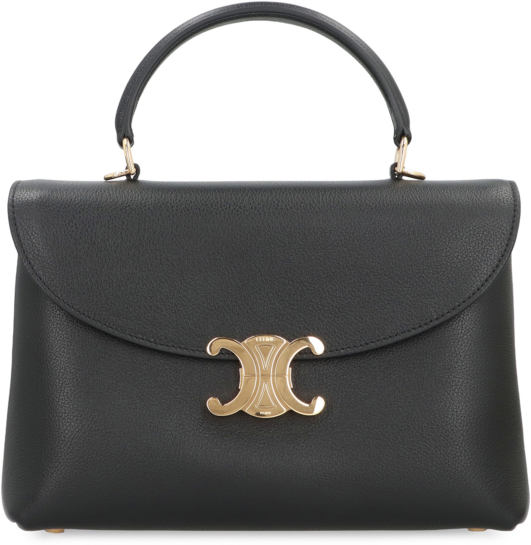 CELINE Elegant Mini Leather Handbag - Compact Design