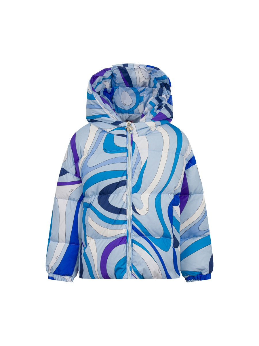 PUCCI Mini Down Jacket for Girls - Fall/Winter 2025