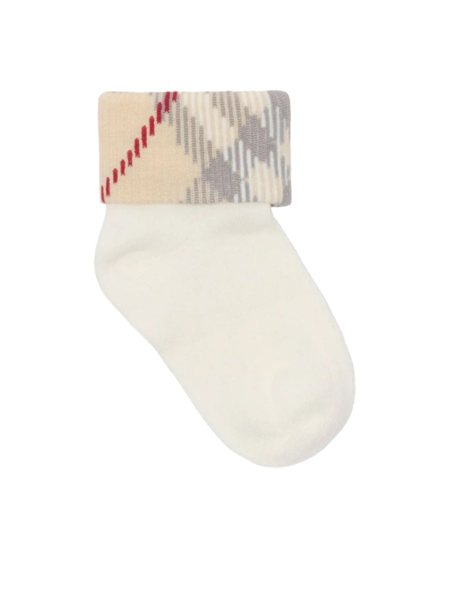 BURBERRY Unisex Baby Socks Set
