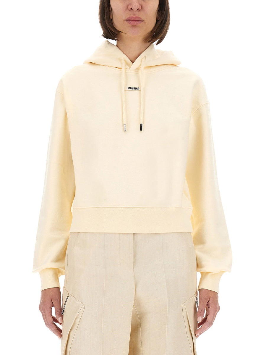 JACQUEMUS Regular Fit Grosgrain Hoodie for Women