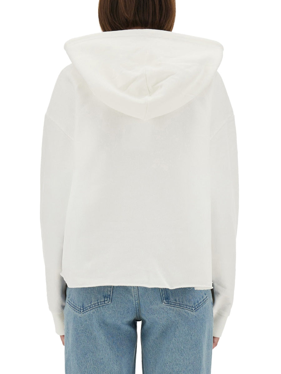 MM6 MAISON MARGIELA Cotton Sweatshirt for Women - FW25 Collection