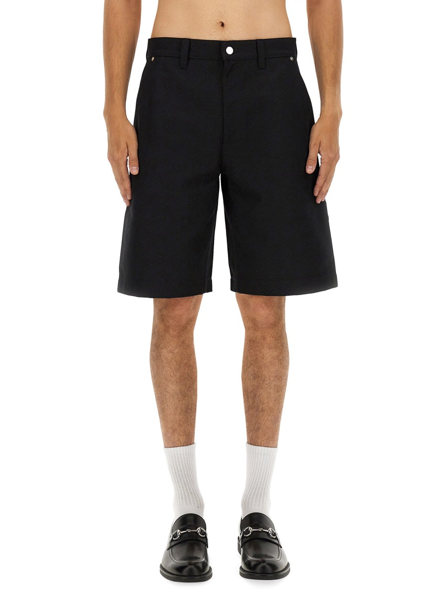 GUCCI Men's Mini Jacquard Shorts