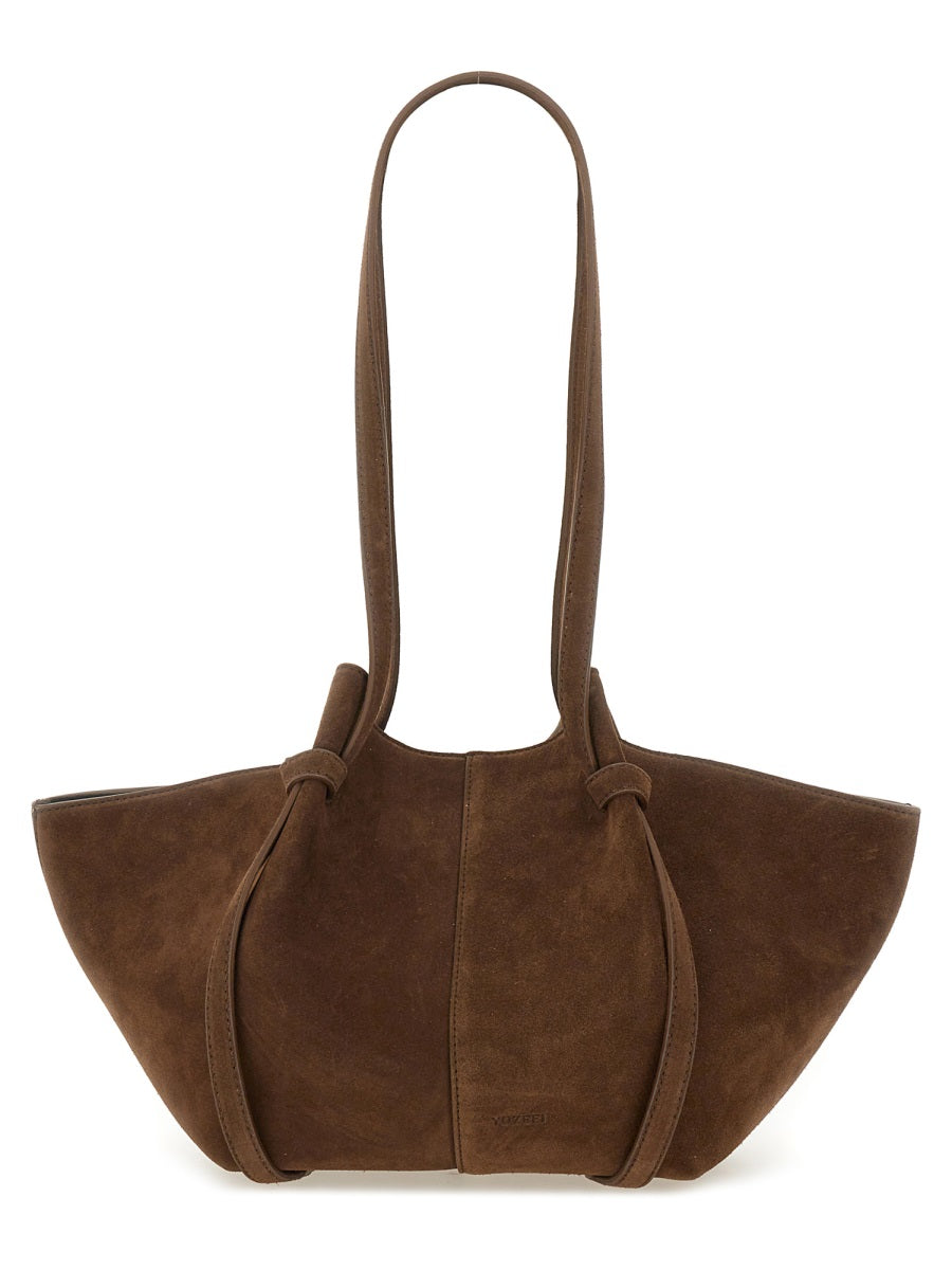 YUZEFI Mini Leather Mochi Handbag