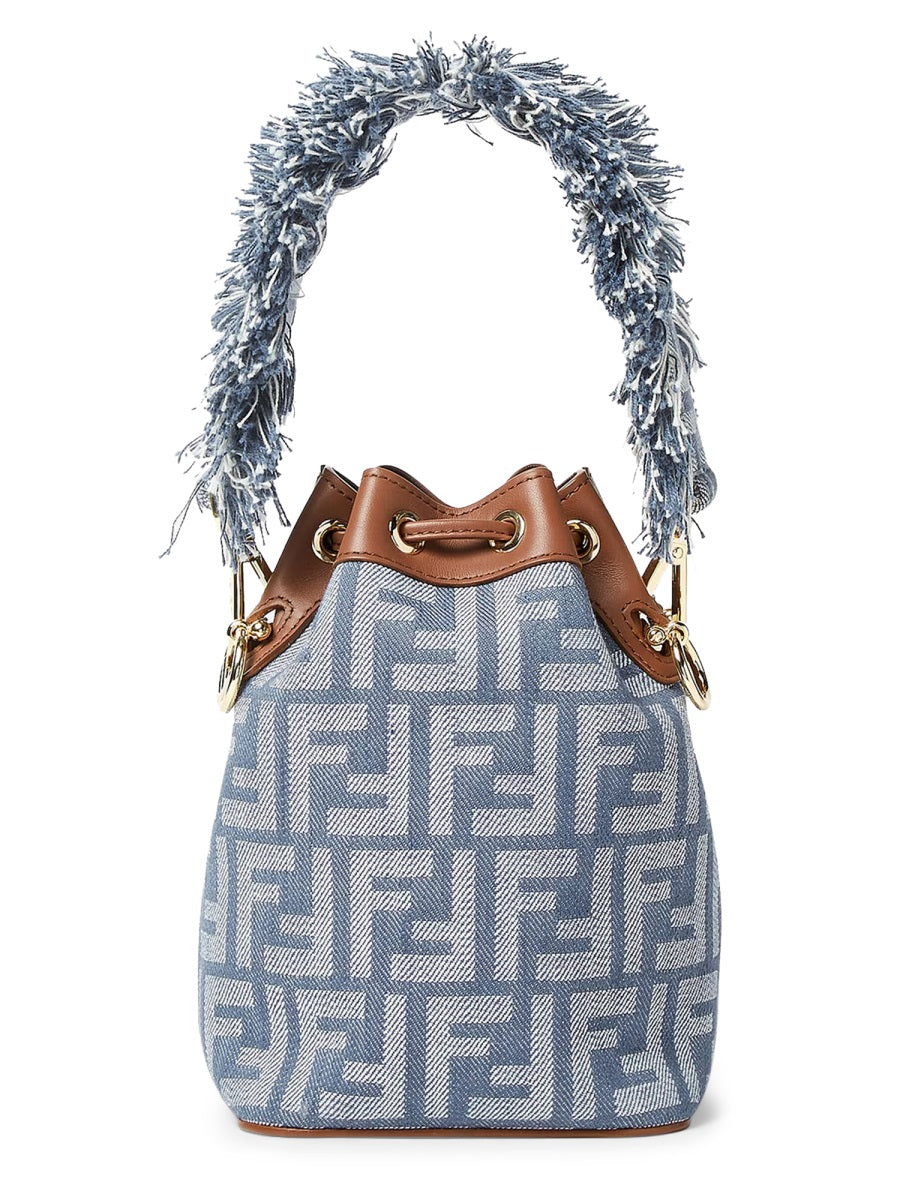 FENDI Mini Jacquard FF Handbag