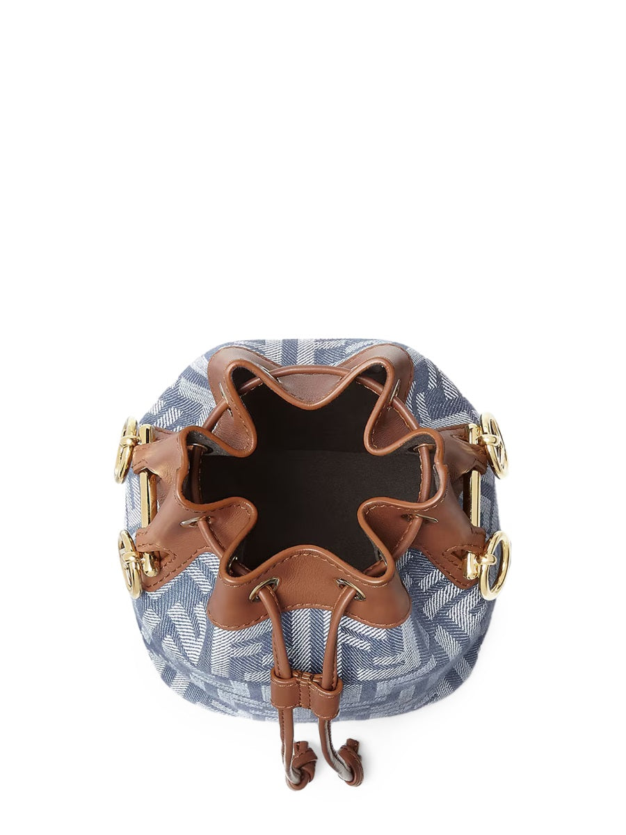 FENDI Mini Jacquard FF Handbag