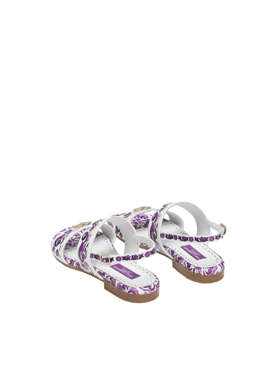 DOLCE & GABBANA Stylish Mini Sandals for Girls - Perfect for FW25