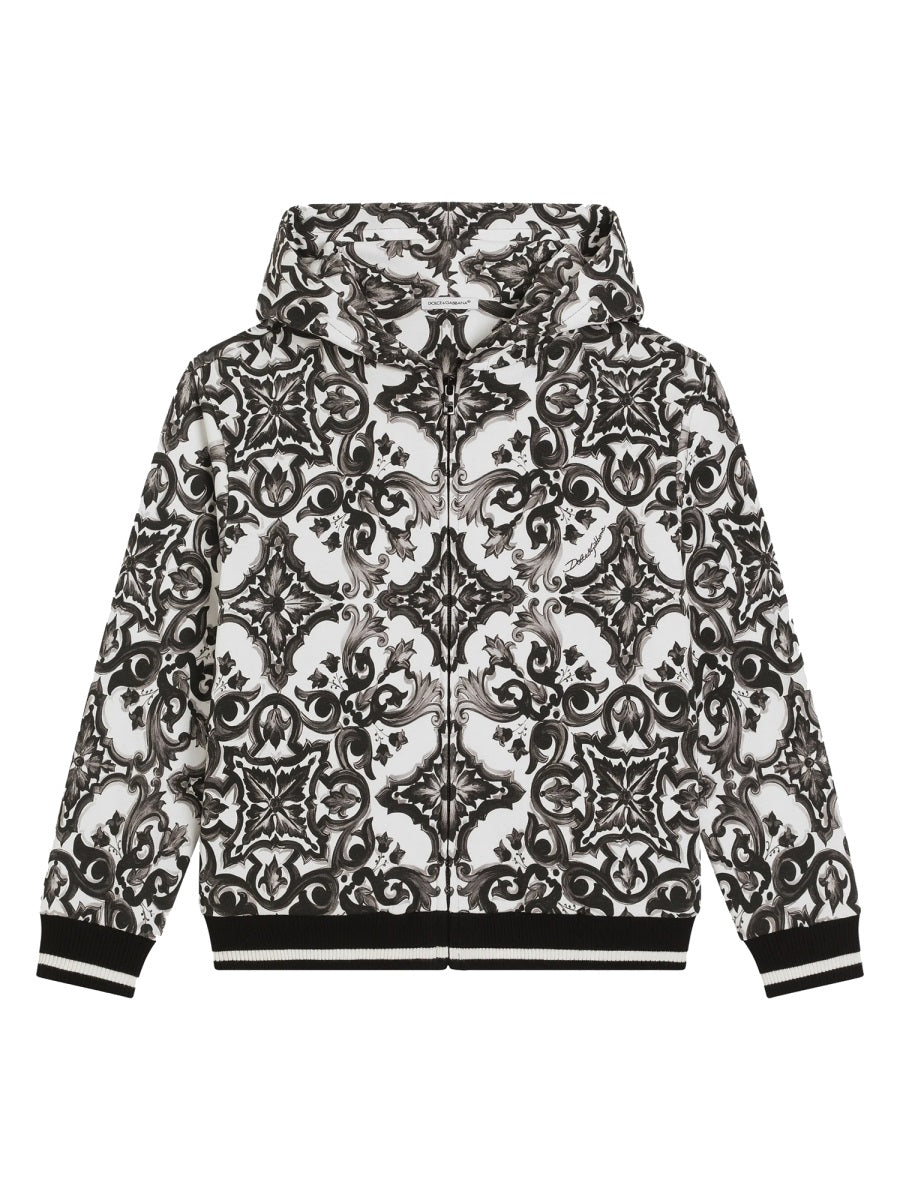 DOLCE & GABBANA Mini Fashion Sweatshirt for Boys - FW25 Collection