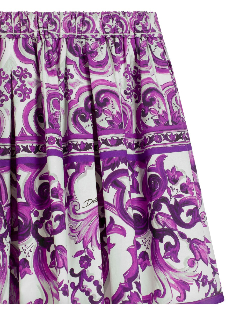 DOLCE & GABBANA Girls' Fashion Skirt - Fall/Winter 2025