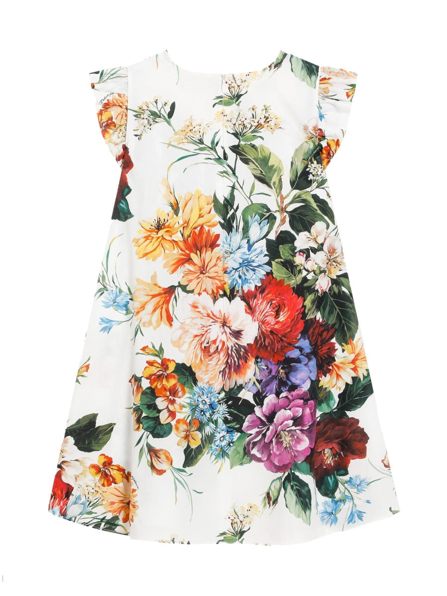 DOLCE & GABBANA Charming Mini Dress for Girls