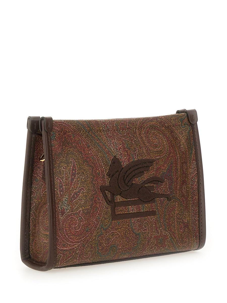 ETRO Mini Pouch Handbag with Pegasus Design