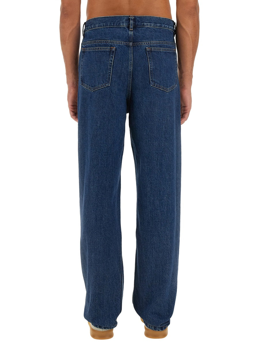 A.P.C. Men's High-Waisted Denim Jeans - Size 32