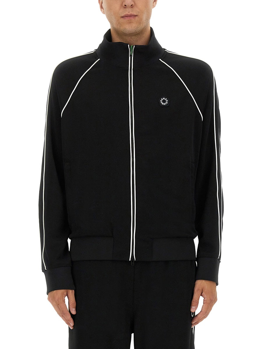 KENZO Zip-Up Track Sweatshirt for Men
