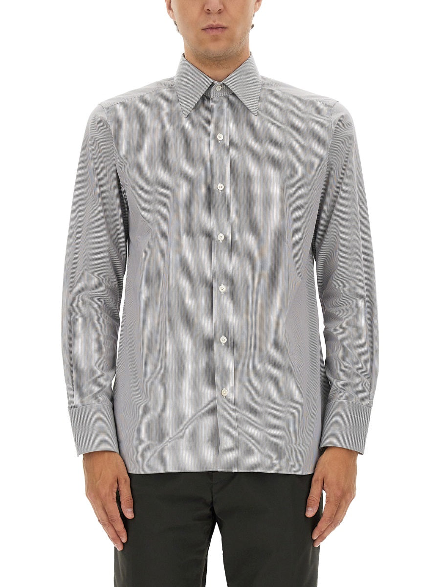 TOM FORD Slim Fit Dress Shirt - Size 40