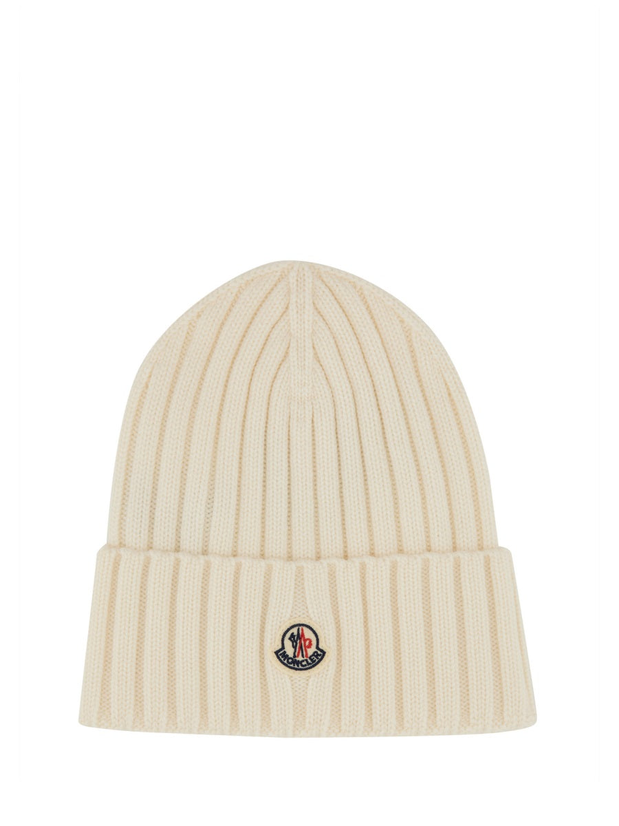MONCLER Cozy Logo Beanie for Women