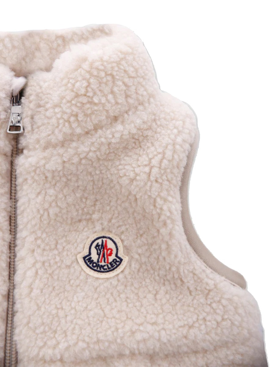 MONCLER Unisex Mini Vests with Logo